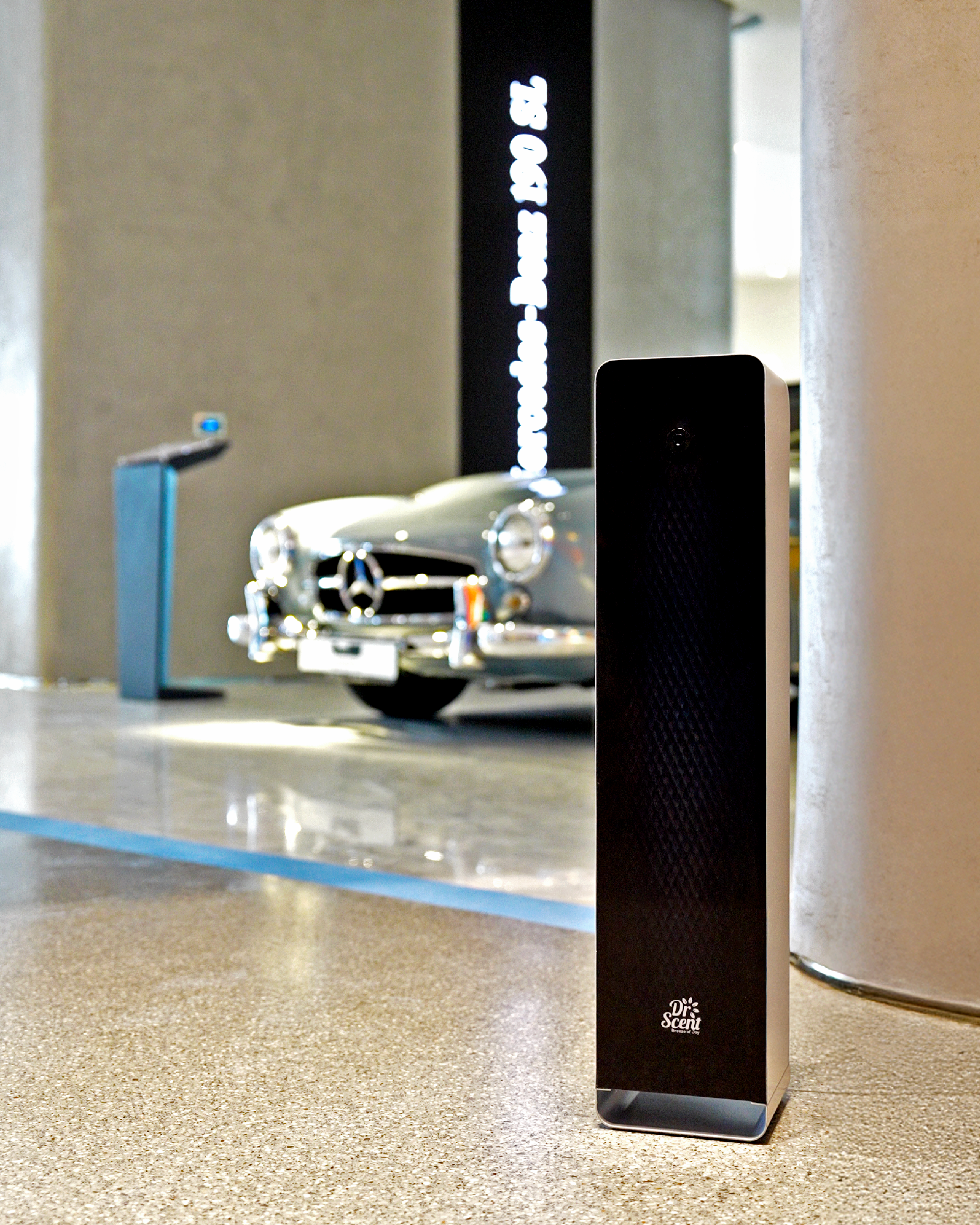 Dr Scent premium scent experience in an automotive environment