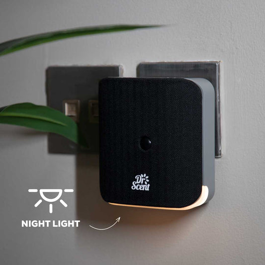 Dr Scent plug-in scent diffuser connected directly to wall socket